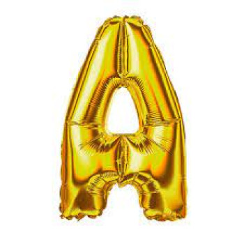 Balão metalizado agranel A dourado 